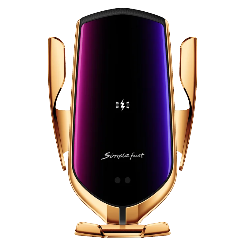 Qi Wireless Car Phone Holder & Charger 