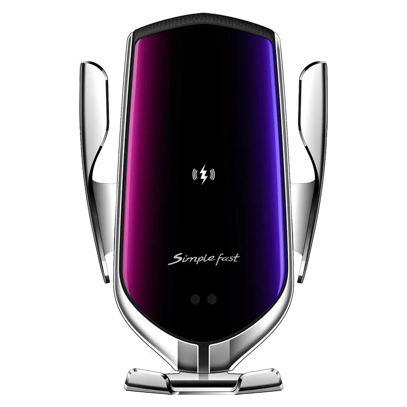 Qi Wireless Car Phone Holder & Charger 