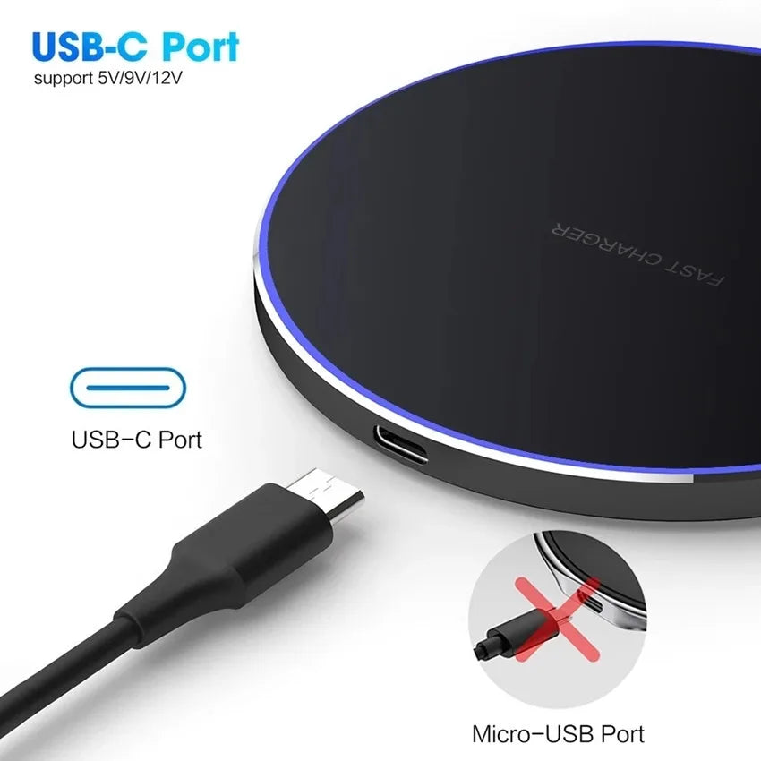 30W Wireless Charger Pad 