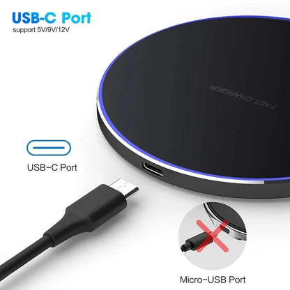 30W Wireless Charger Pad 