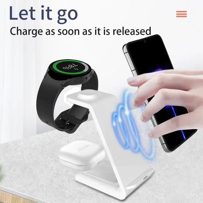 3 in 1 Fast Wireless Charger 