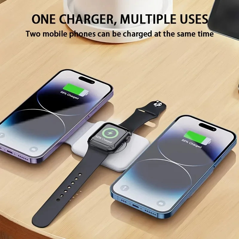 3 in 1 Foldable Magnetic Charger