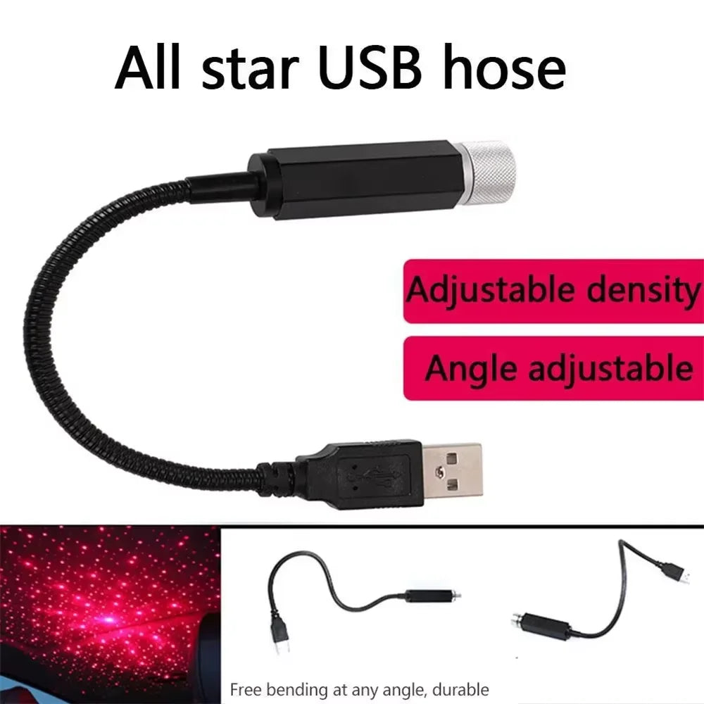 Car LED Starry Sky Light 