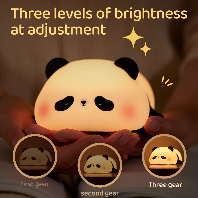 Silicone Panda LED Night Light