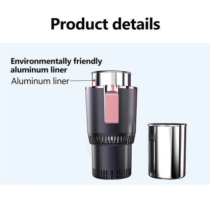 Smart Digital Car Cup Holder Cooler & Heater
