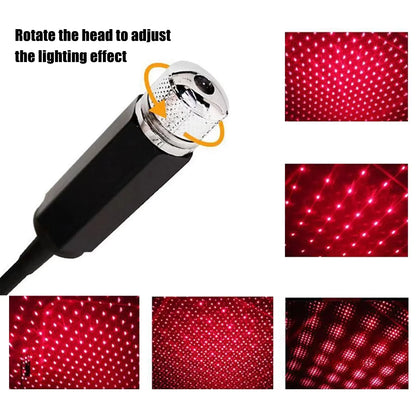 Car LED Starry Sky Light 