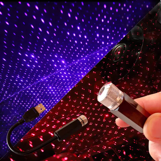 Car LED Starry Sky Light 