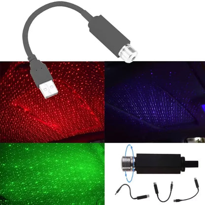 Car LED Starry Sky Light 