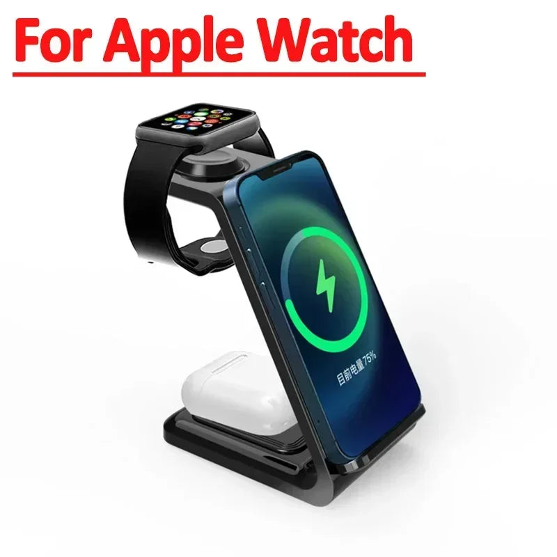 3 in 1 Fast Wireless Charger 