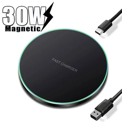 30W Wireless Charger Pad 